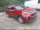 2017 Kia Sportage Lx Red vin: KNDPM3AC3H7070625
