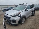 2018 Kia Sportage Lx Серебряный vin: KNDPM3AC3J7338594
