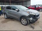 2018 Kia Sportage Lx Gray vin: KNDPM3AC4J7431561