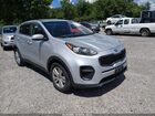 2018 Kia Sportage Lx Silver vin: KNDPM3AC5J7480476