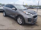 2018 Kia Sportage Lx Gray vin: KNDPM3AC7J7444983