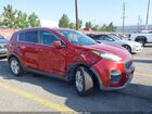 2018 Kia Sportage Lx Maroon vin: KNDPM3AC8J7433359