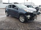 2019 Kia Sportage Lx Blue vin: KNDPM3AC8K7571324