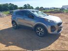 2021 Kia Sportage Lx Gray vin: KNDPM3AC8M7932554