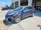2019 Kia Sportage Lx Синий vin: KNDPM3AC9K7505137