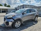 2018 Kia Sportage Lx Gray vin: KNDPM3ACXJ7373004