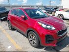 2021 Kia Sportage Lx Red vin: KNDPM3ACXM7881574