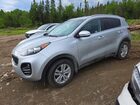 2017 Kia Sportage Lx Gray vin: KNDPMCAC0H7148391