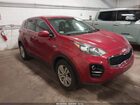 2018 Kia Sportage Lx Red vin: KNDPMCAC0J7427894