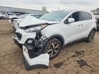 2021 Kia Sportage Lx White vin: KNDPMCAC2M7914342