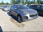 2017 Kia Sportage Lx Silver vin: KNDPMCAC4H7275645