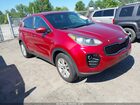 2018 Kia Sportage Lx Red vin: KNDPMCAC4J7372866