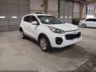 2017 Kia Sportage Lx White vin: KNDPMCAC6H7035545