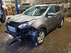 2017 Kia Sportage Lx Gray vin: KNDPMCAC6H7077617