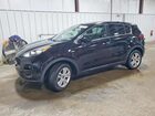 2018 Kia Sportage Lx Black vin: KNDPMCAC8J7344195