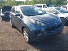 2018 Kia Sportage Lx Синий vin: KNDPMCAC9J7424668