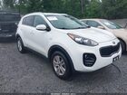 2018 Kia Sportage Lx White vin: KNDPMCACXJ7460871