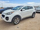 2019 Kia Sportage Lx White vin: KNDPMCACXK7494097