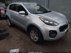 2019 Kia Sportage Lx Silver vin: KNDPMCACXK7549115