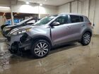 2017 Kia Sportage Ex Gray vin: KNDPN3AC2H7178487