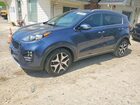 2017 Kia Sportage Sx Синий vin: KNDPR3A67H7067349