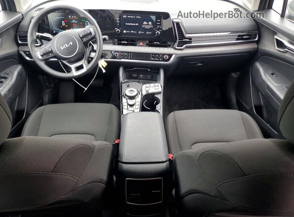 KNDPUCDG1S7216669 2025 KIA SPORTAGE Gray Dashboard view