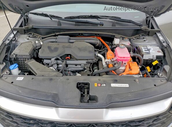KNDPUCDG1S7216669 2025 KIA SPORTAGE Gray Engine compartment view