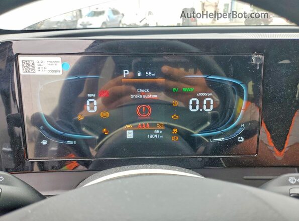 KNDPUCDG1S7216669 2025 KIA SPORTAGE Gray Instrument cluster view