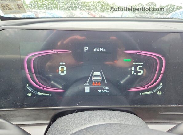 KNDPVCAG0P7070838 2023 KIA SPORTAGE Black ხელსაწყოთა პანელის ხედი