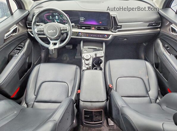 KNDPVCAG0P7070838 2023 KIA SPORTAGE Black წინა პანელის ხედი