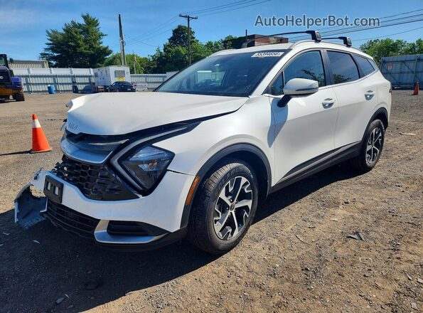 KNDPVCAG6P7033566 2023 KIA SPORTAGE White Առջևի ձախ երեք քառորդ տեսարան