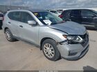 2017 Nissan Rogue S Silver vin: KNMAT2MT2HP558026