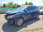 2016 Nissan Rogue Sv Blue vin: KNMAT2MV0GP614268