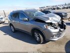 2016 Nissan Rogue Sv Gray vin: KNMAT2MV2GP736209