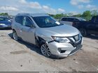 2017 Nissan Rogue Sv Gray vin: KNMAT2MV3HP571854
