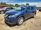 2016 Nissan Rogue Sv Blue vin: KNMAT2MV4GP700134