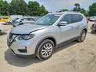 2020 Nissan Rogue Sv Silver vin: KNMAT2MV4LP519657