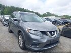 2016 Nissan Rogue Sv Gray vin: KNMAT2MV7GP648305