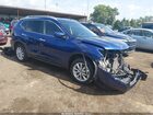 2018 Nissan Rogue Sv Blue vin: KNMAT2MV7JP509959