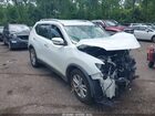 2016 Nissan Rogue S/sl/sv White vin: KNMAT2MV9GP705751