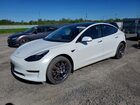 2023 Tesla Model 3 White vin: LRW3E1FA7PC843168