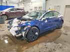 2024 Tesla Model 3 Blue vin: LRW3E7FA2RC276485