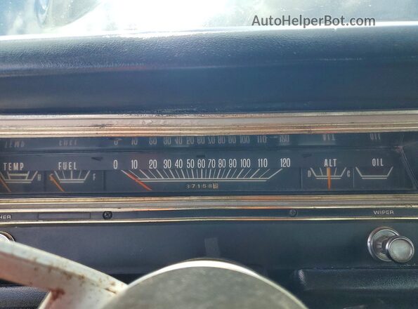 LS23P8B183638 1968 DODGE DART Черный Вид щитка приборов