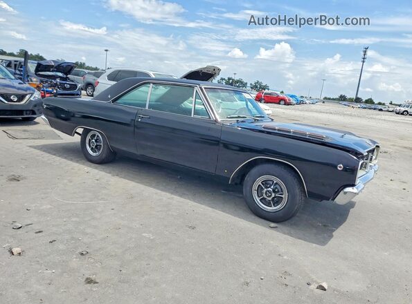 LS23P8B183638 1968 DODGE DART Черный Передняя правая четверть