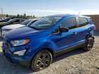 2018 Ford Ecosport S Blue vin: MAJ3P1RE3JC214662