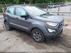2021 Ford Ecosport S Gray vin: MAJ3S2FE9MC425796