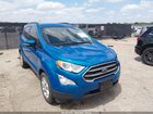 2020 Ford Ecosport Se Blue vin: MAJ3S2GE2LC313712