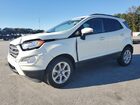 2021 Ford Ecosport Se White vin: MAJ3S2GE2MC437173