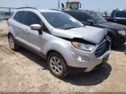 2021 Ford Ecosport Se Silver vin: MAJ3S2GE3MC396942