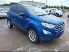 2020 Ford Ecosport Se Blue vin: MAJ3S2GE7LC331283